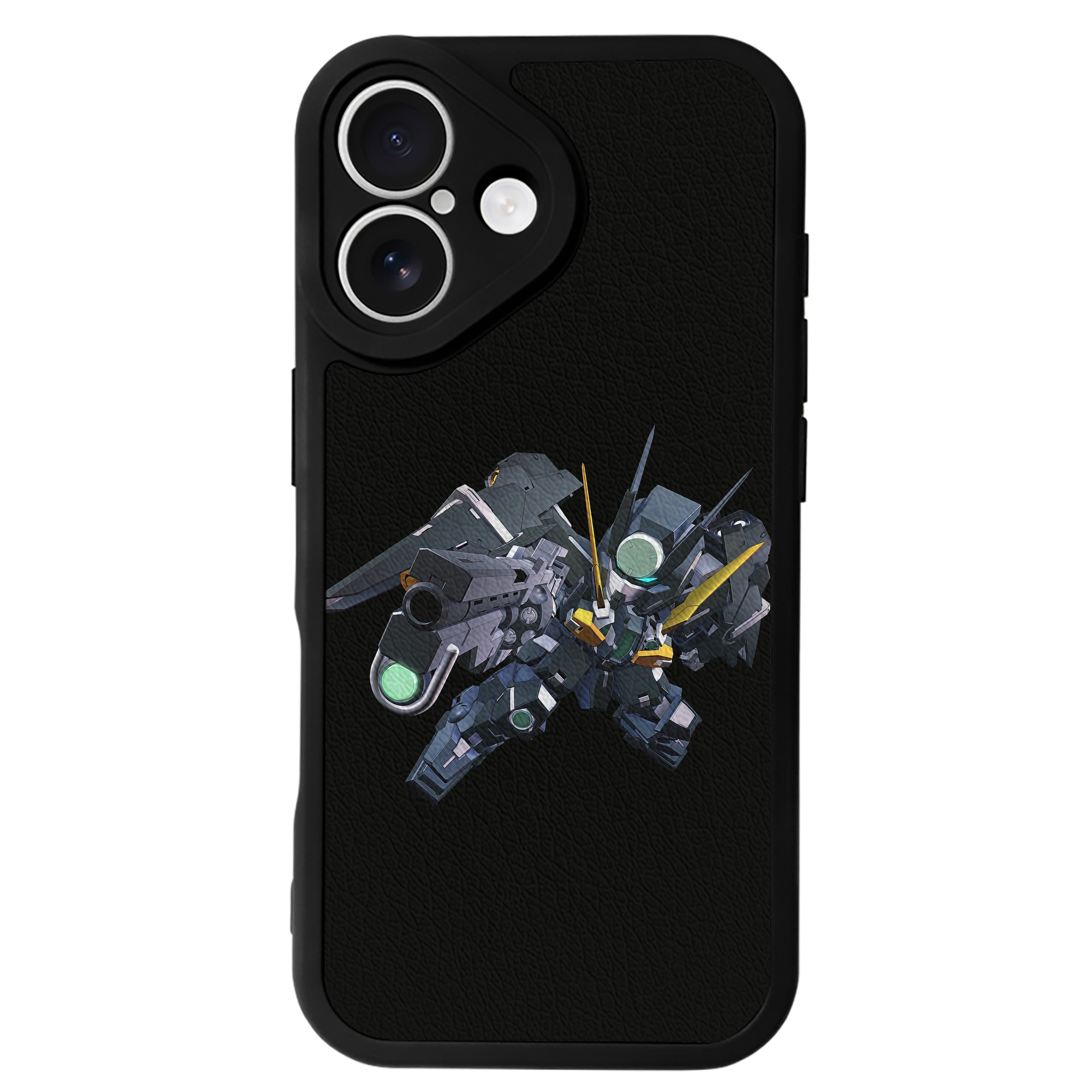 （画像用） 機動戦士ガンダム Mobile Suit Gundam 【iPhone 16シリーズ対応】シリコンスマホケース（レザー調） 材質：シリコン